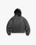 Represent Banner Hoodie - Stained Black