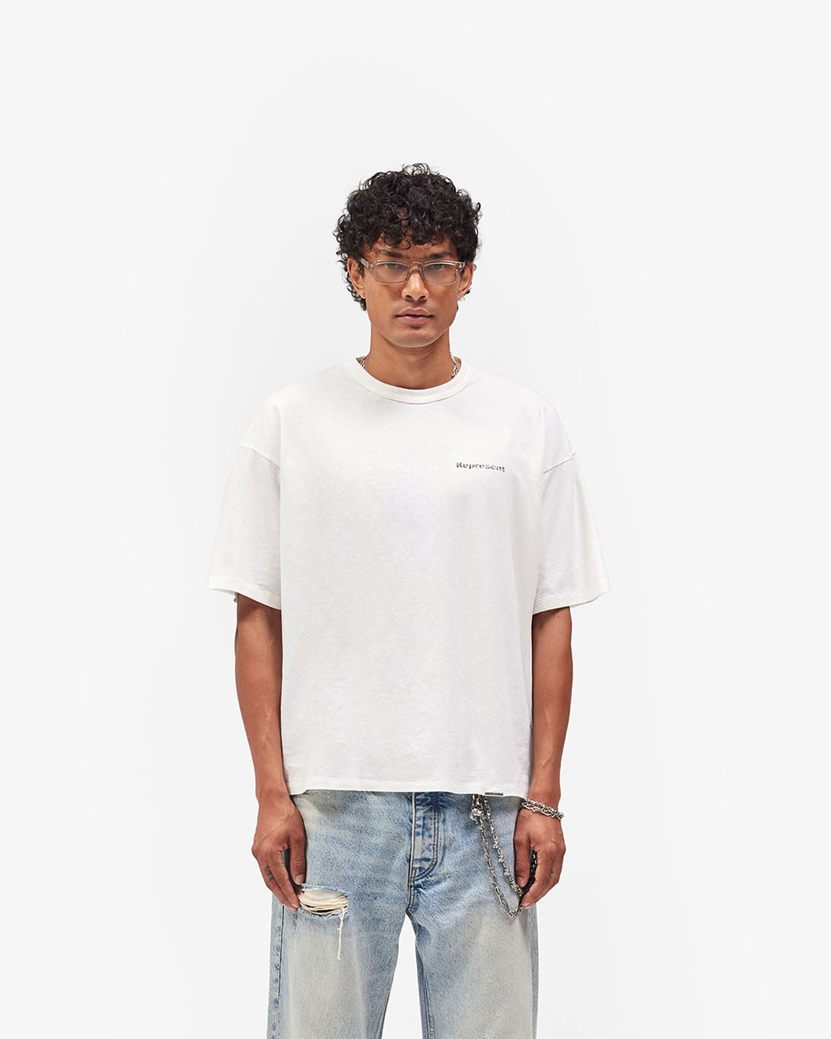 Lowercase Logo T-Shirt - Flat White