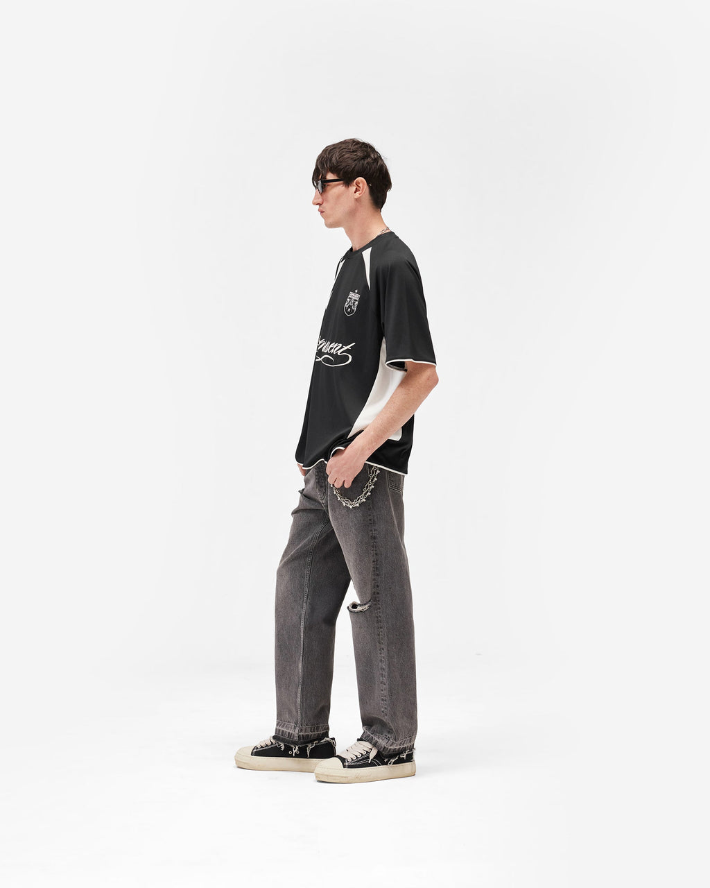 Star Jersey - Jet Black