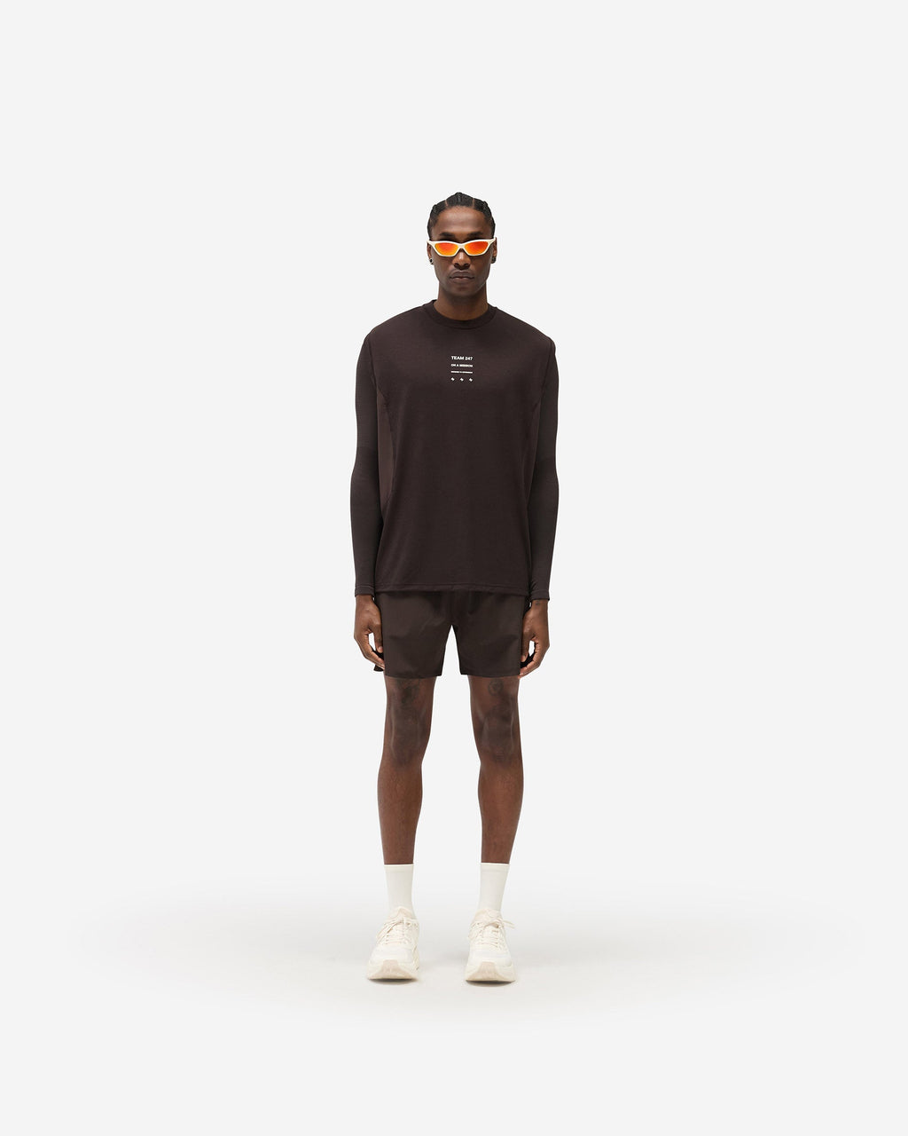 247 Uprising Oversized Tank - Chocolate