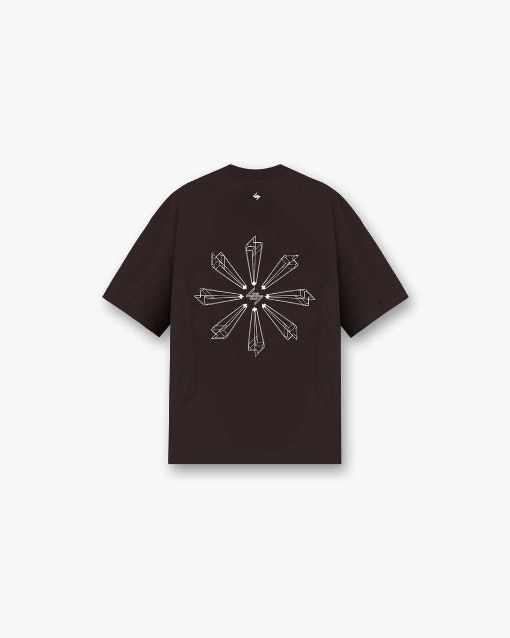 247 Uprising Oversized T-Shirt - Chocolate