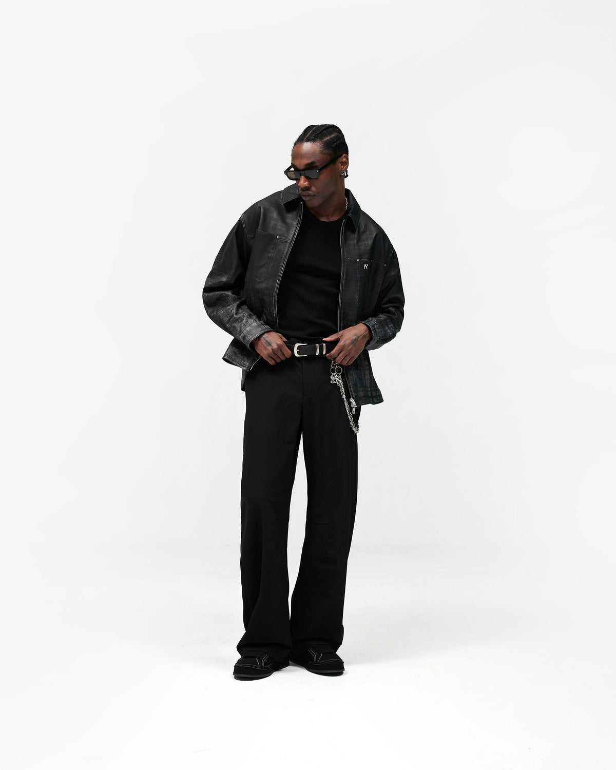 Rodeo Leather Jacket - Jet Black