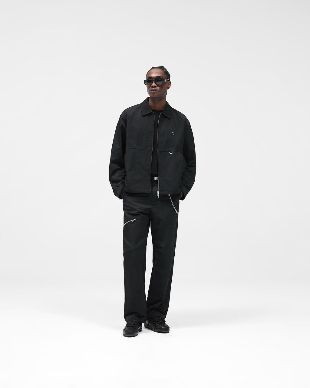Nylon Workwear Pant - Jet Black