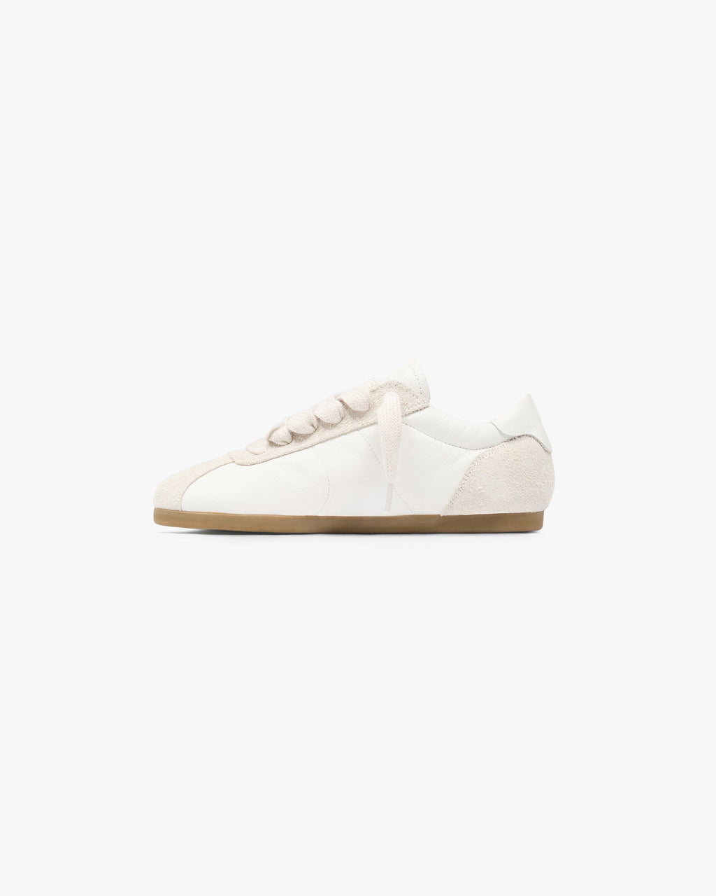 Low-Pro Leather Suede - Flat White Grey