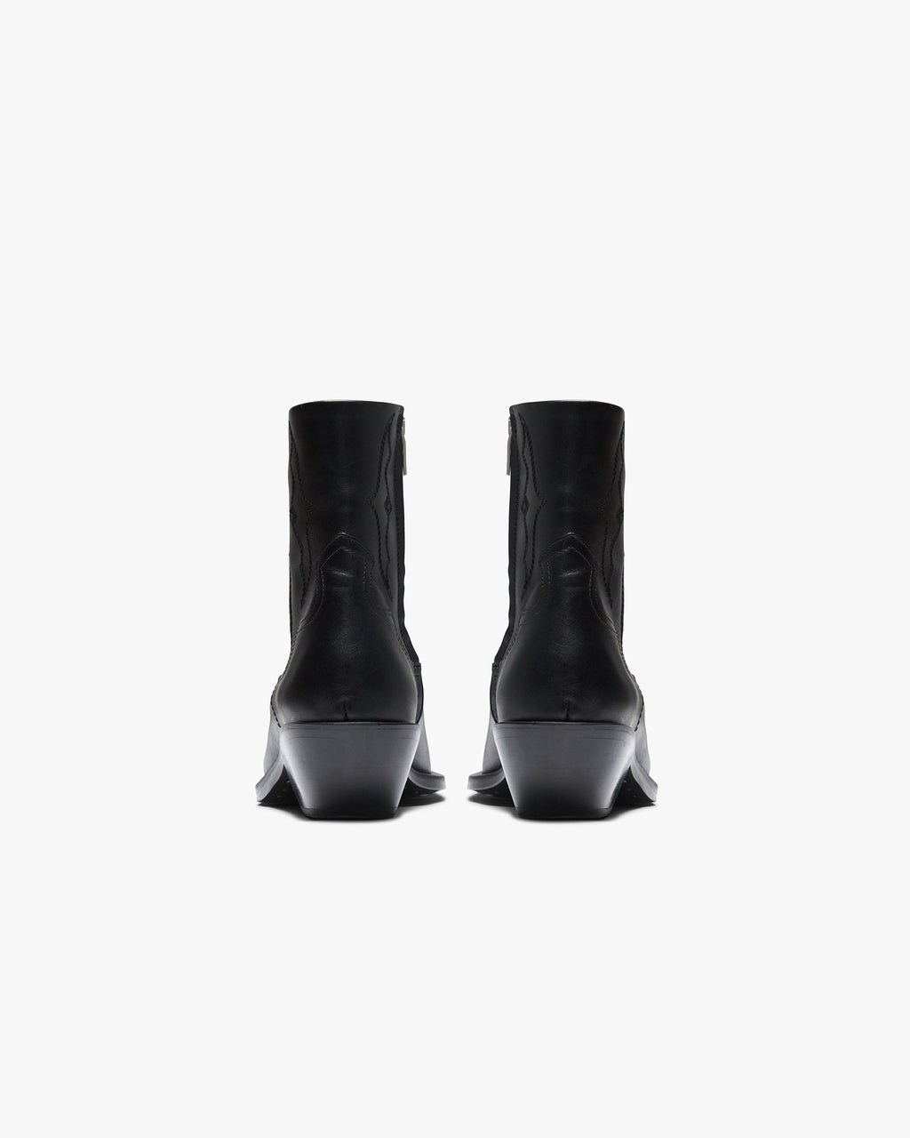 Michael Zip Boot  Leather - Black