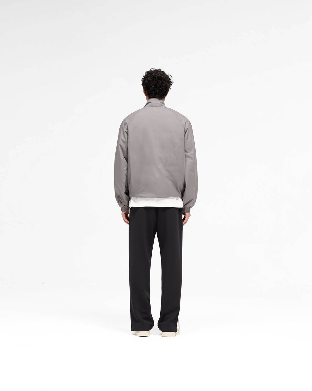 Funnel Neck Jacket - Stone