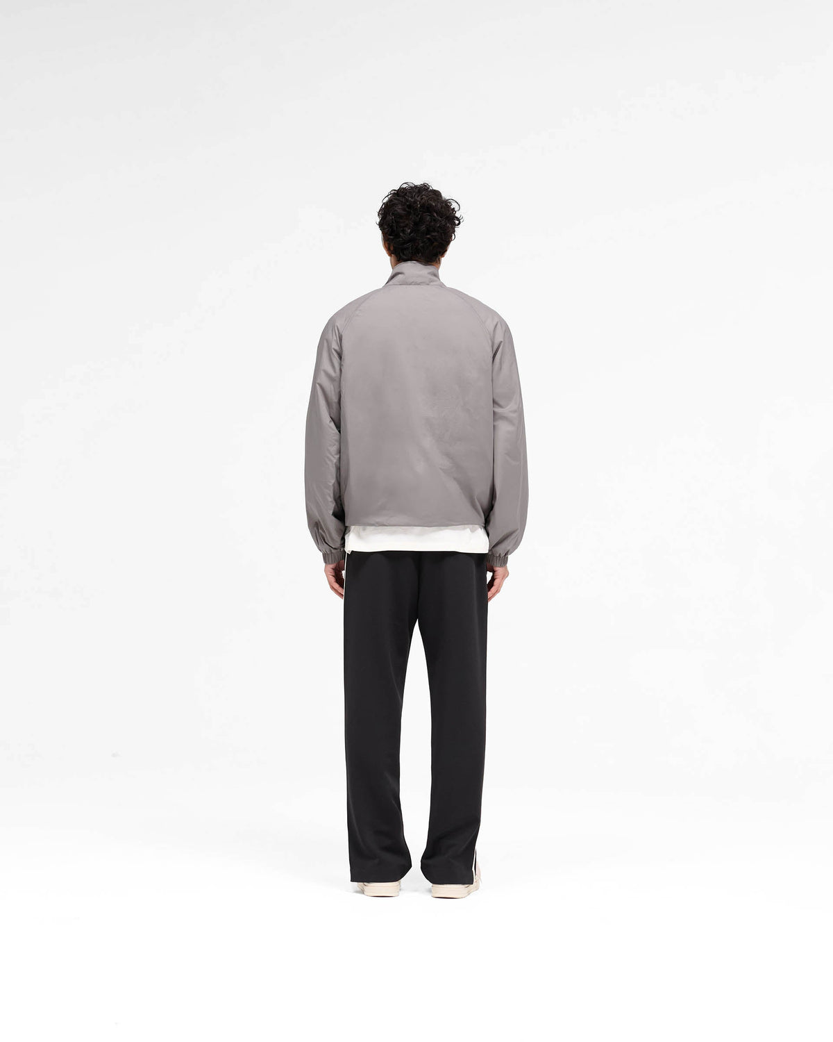 Funnel Neck Jacket - Stone
