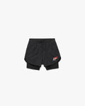 247 Hybrid 2-In-1 Short - Jet Black