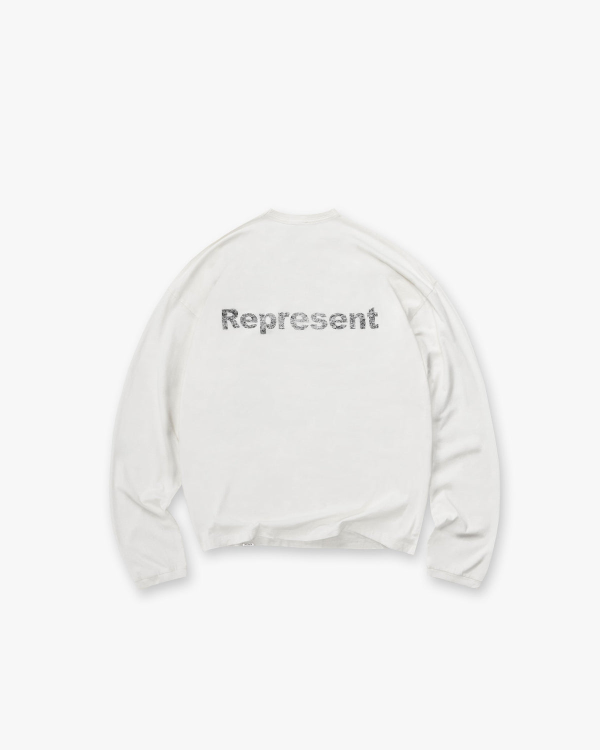 Lowercase Logo Long Sleeve T-Shirt - Flat White