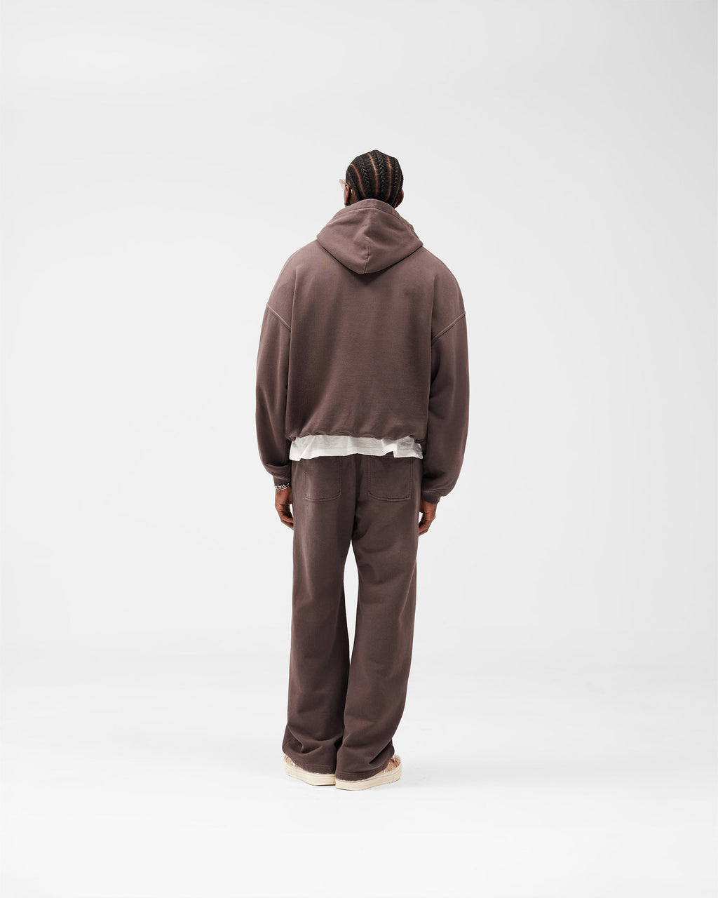 EngLAnd Hoodie - Washed Brown