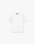 Metal Initial R T-Shirt - Flat White