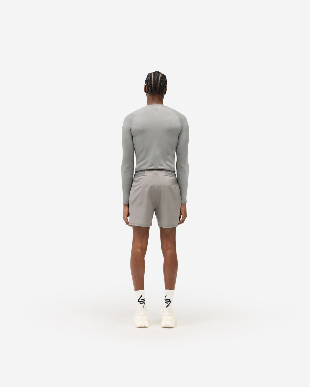 247 Uprising Long Sleeve Seamless T-Shirt - Steel