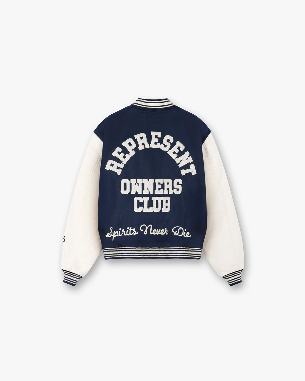 Represent Owners Club Varsity Jacket - Midnight Navy
