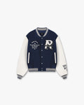 Represent Owners Club Varsity Jacket - Midnight Navy