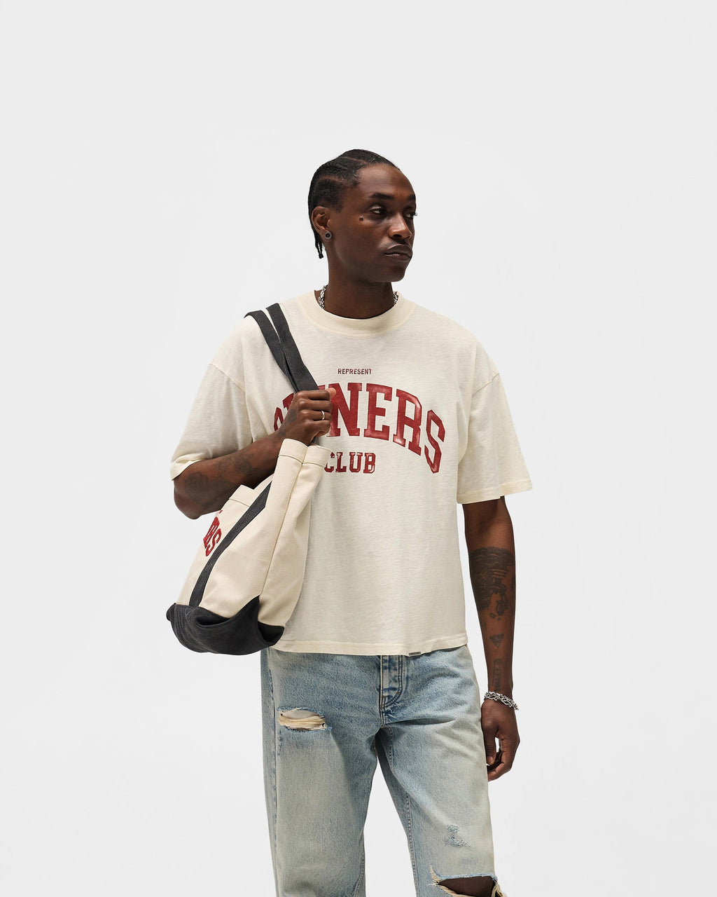 Represent Owners Club T-Shirt - Buttercream