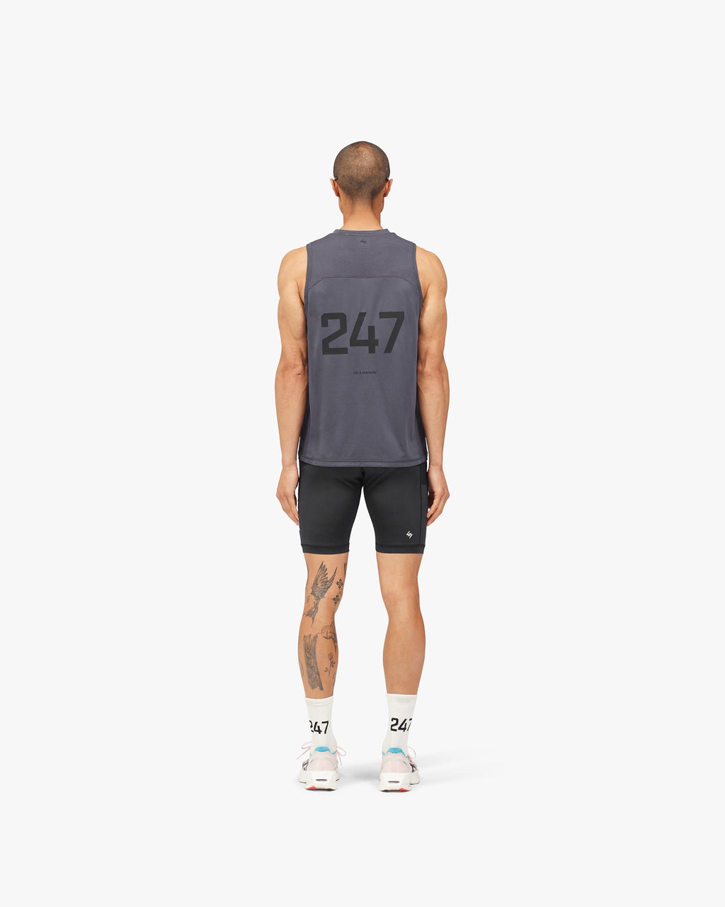 247 Numbers Vest - Graphene