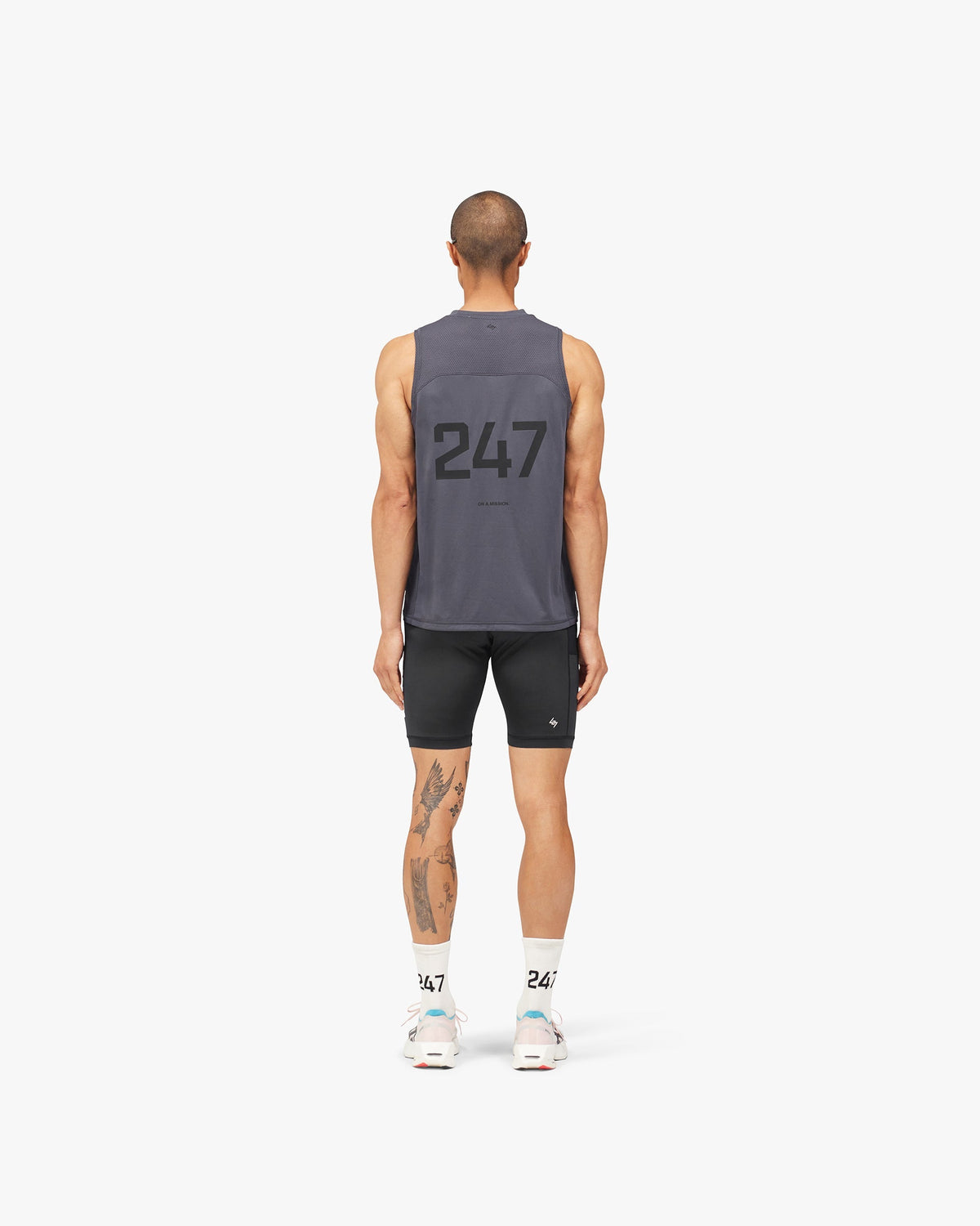 247 Numbers Vest - Graphene