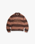 Represent Owners Club Stripe Rugby Polo - Sienna