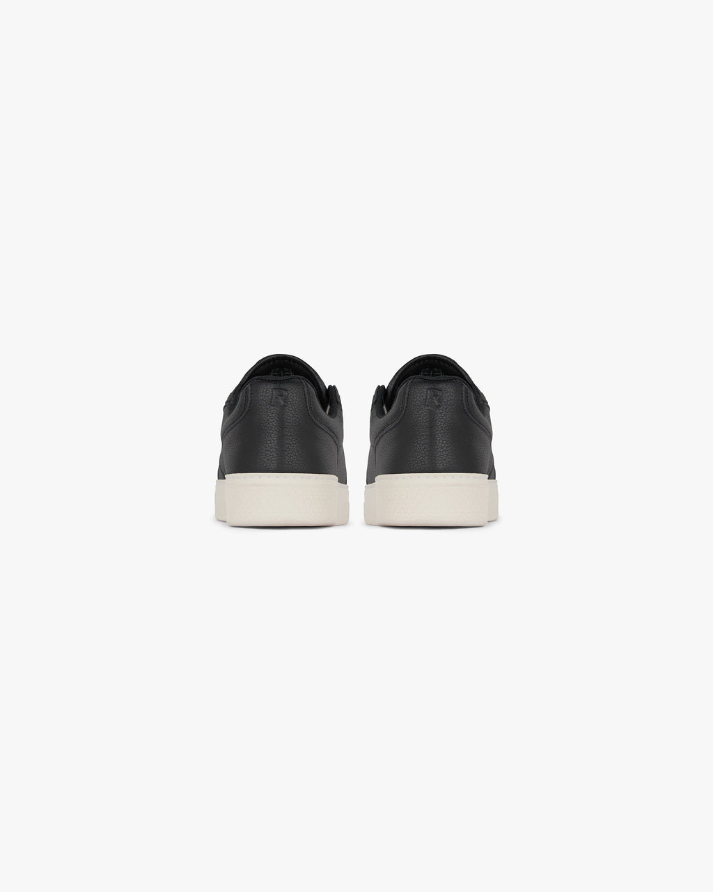 Initial Sneaker - Leather - Black