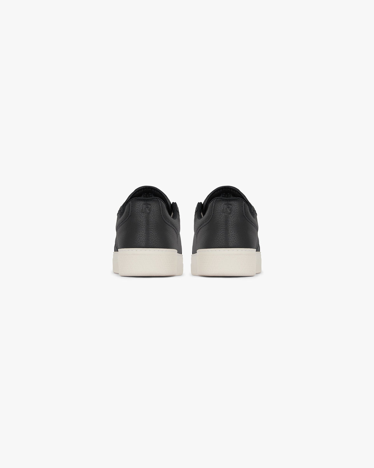 Initial Sneaker - Leather - Black
