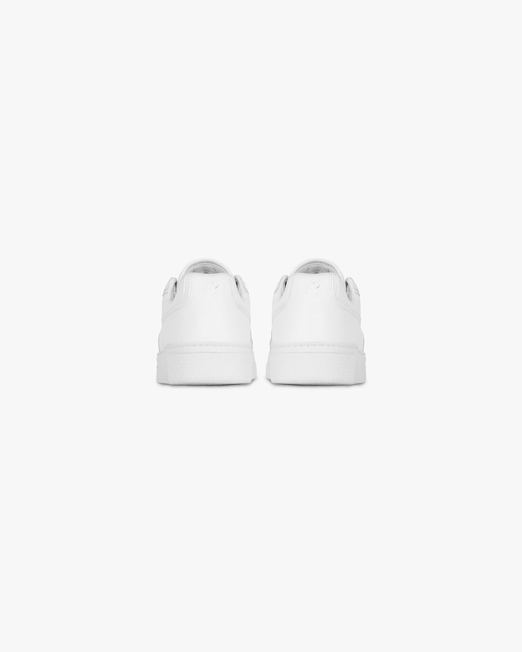 Initial Sneaker - Leather - Flat White