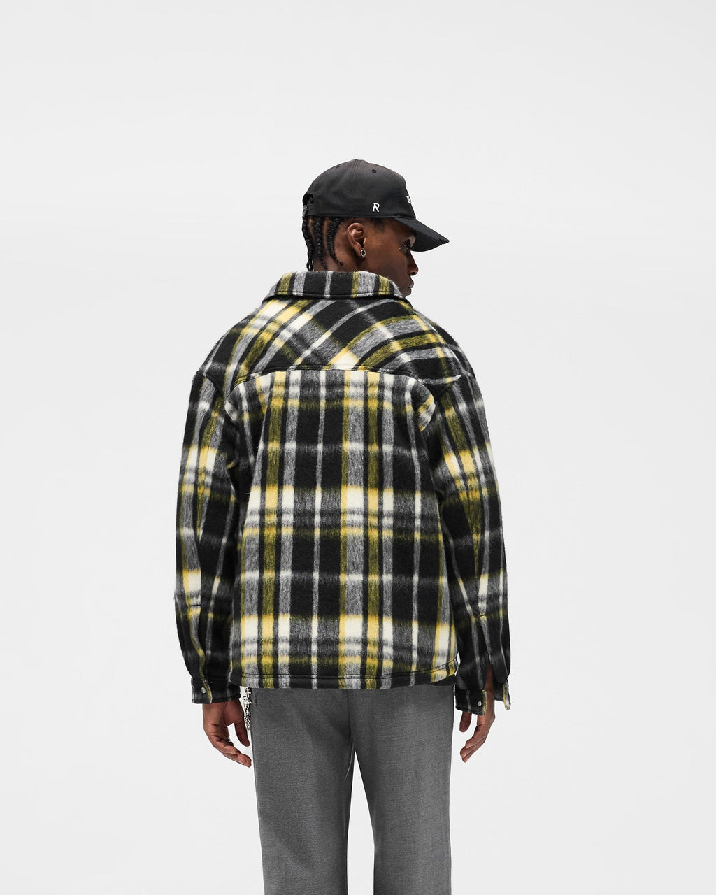 Textured Overshirt - Jet Black
