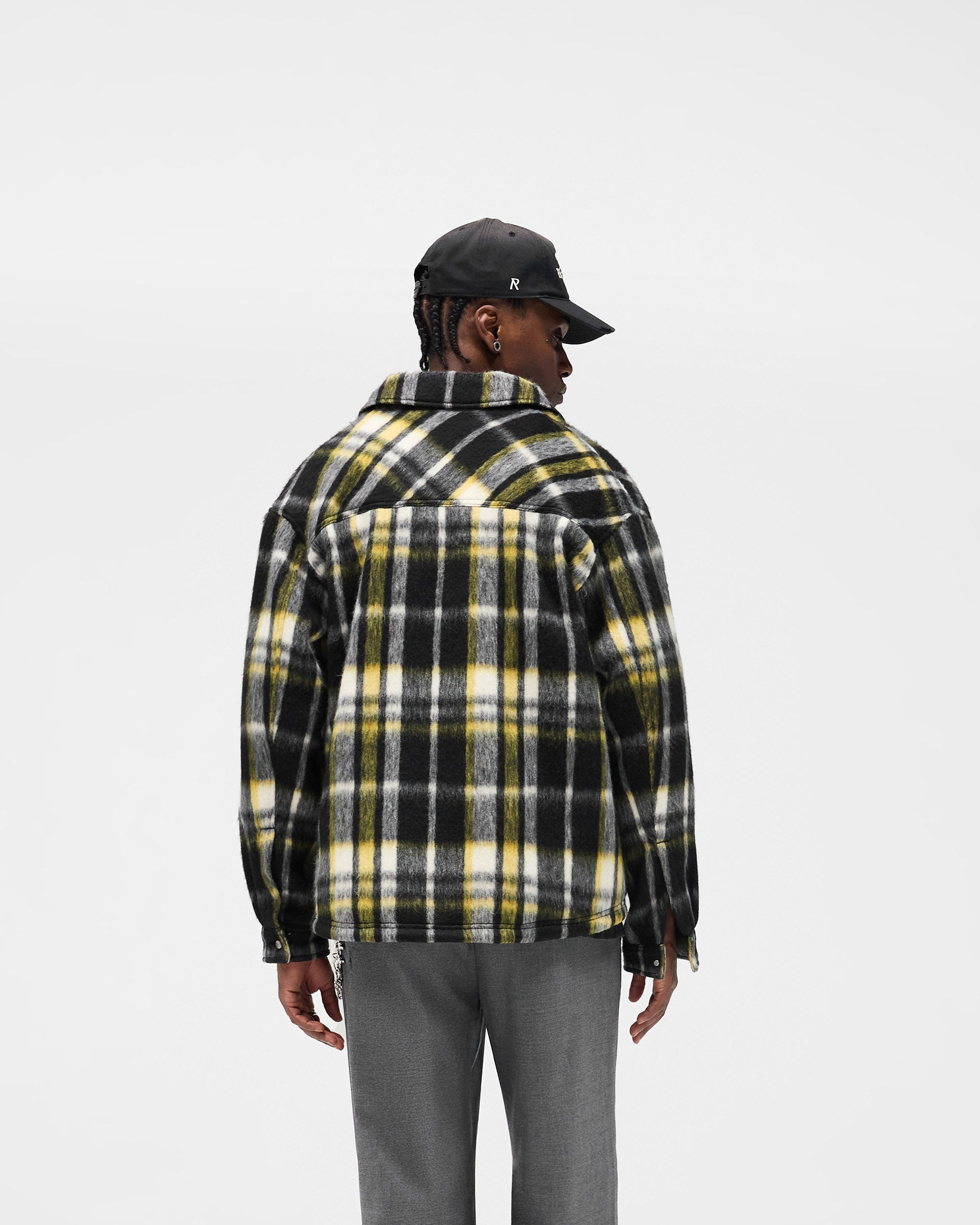 Textured Overshirt - Jet Black