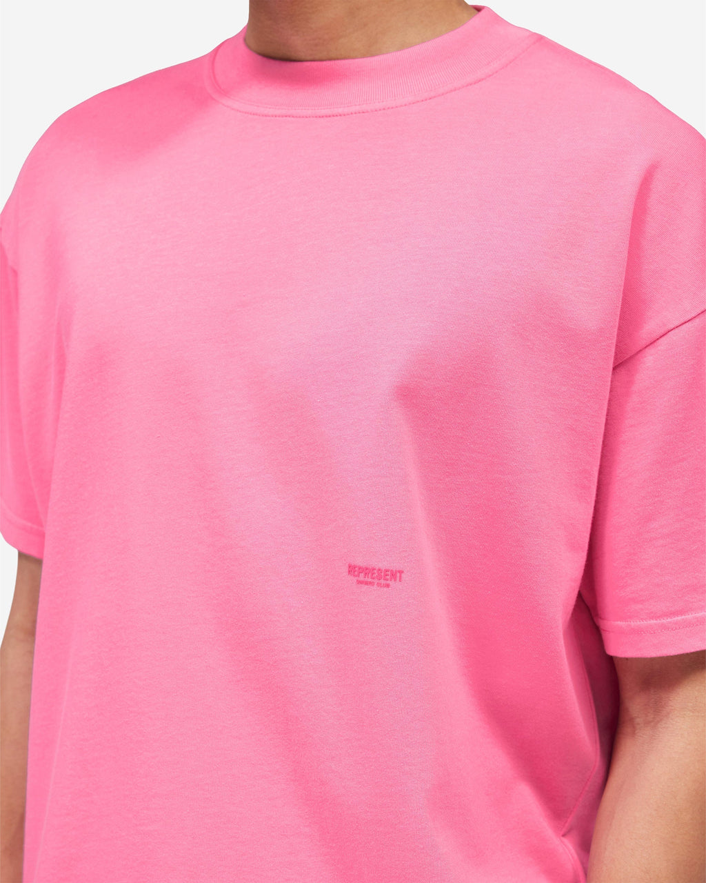 Micro Owners Club T-Shirt - Pink Lemonade