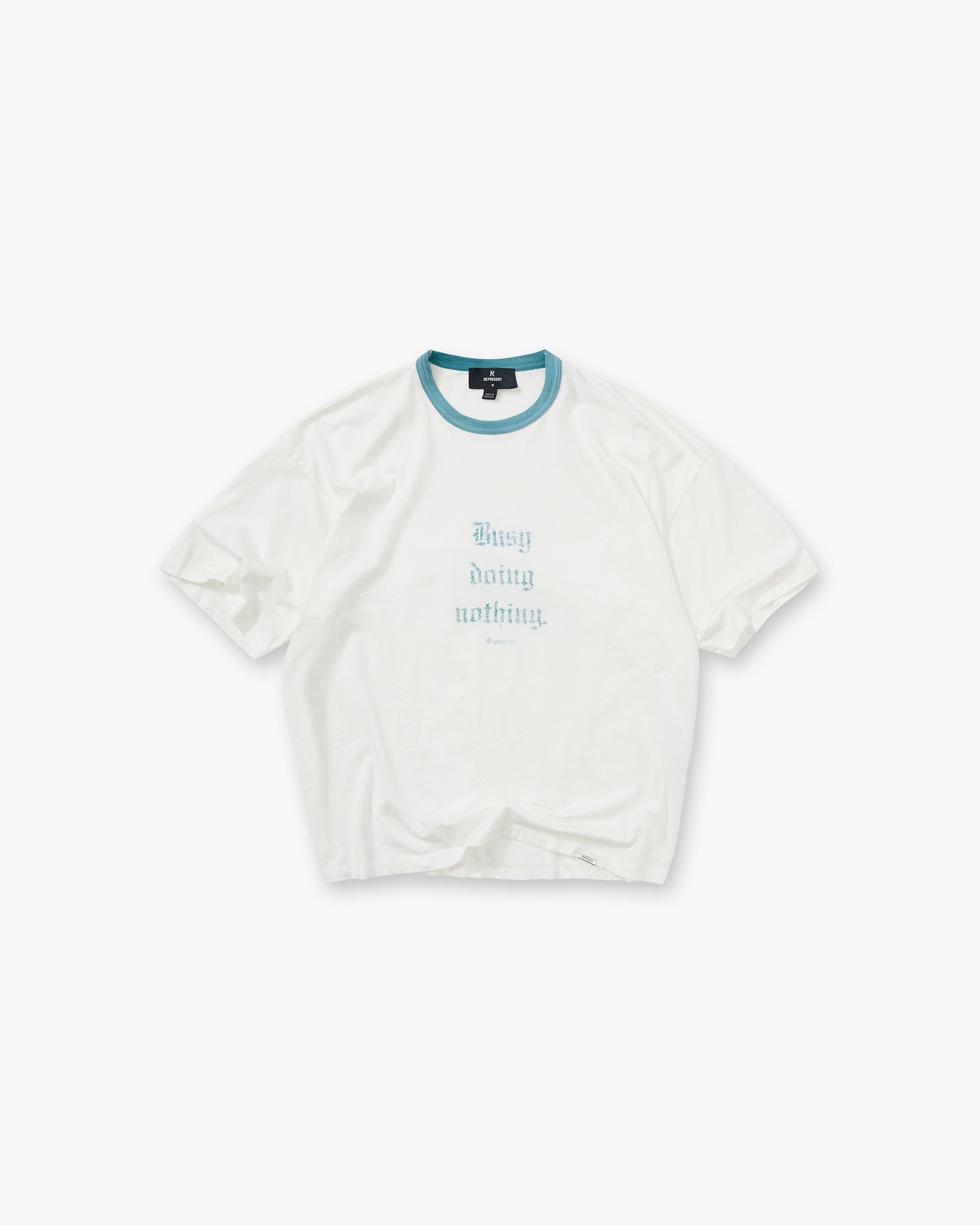 Busy Doing Nothing T-Shirt - Flat White
