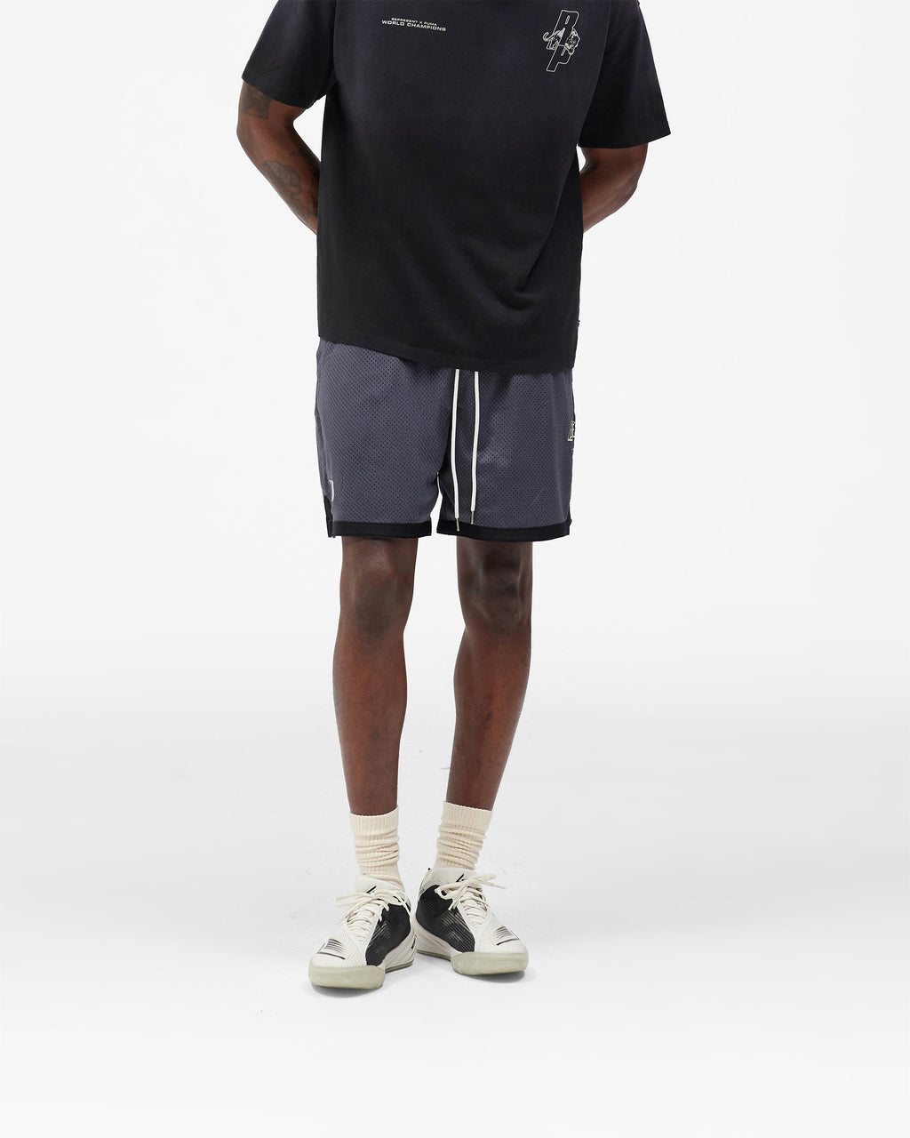 Represent X Puma Shorts - Galactic Grey