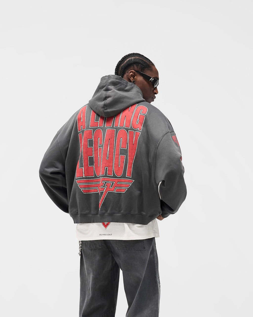 Reversible Living Legacy Tour Hoodie - Sun Fade Grey