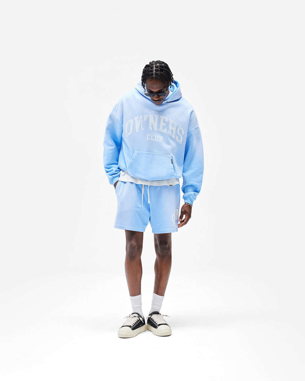 Represent Owners Club Hoodie - Sky Blue