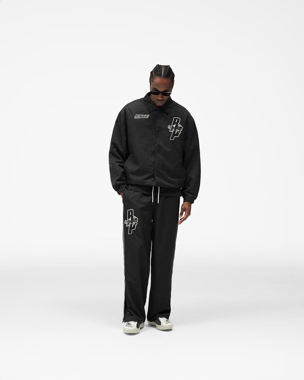 Represent X Puma Coach Jacket - Puma Black