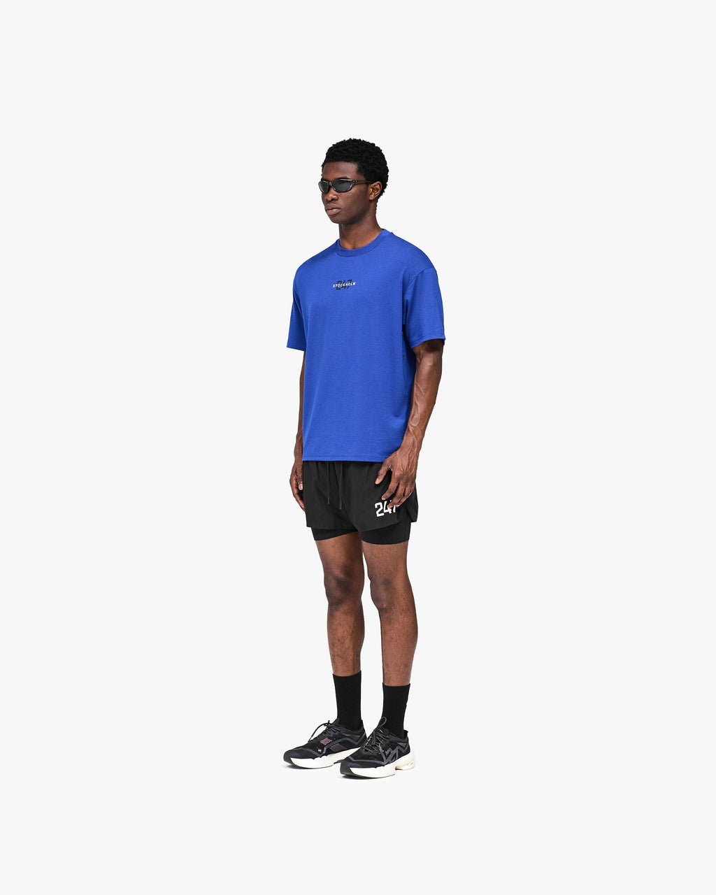 247 Stockholm Oversized T-Shirt - Blue