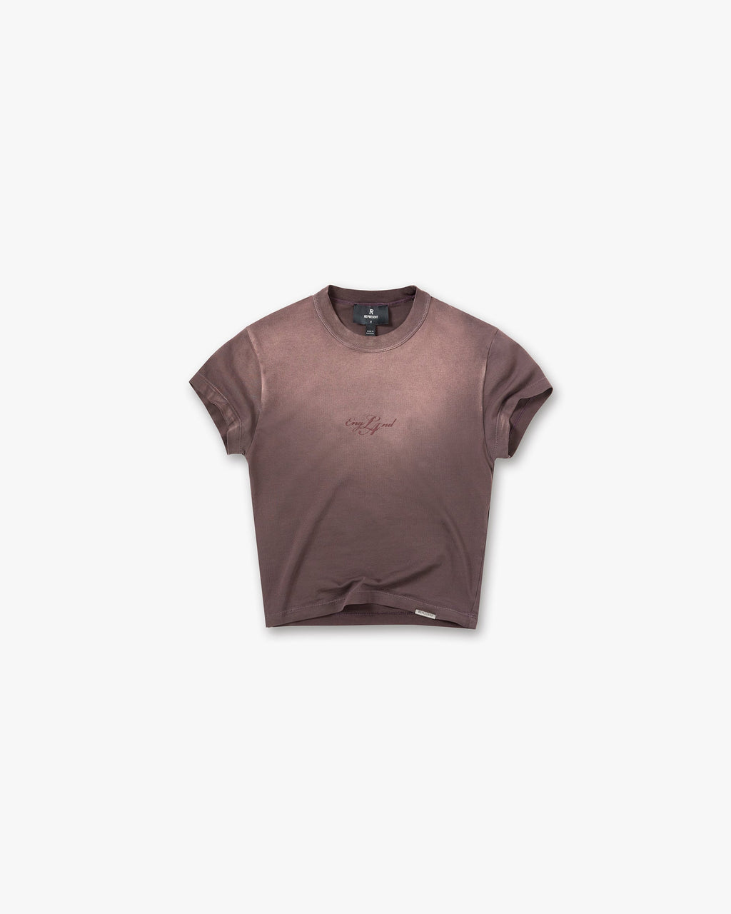 EngLAnd Baby Tee - Washed Brown