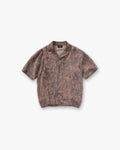 Tortoise Print Shirt - Brown