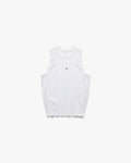 247 Numbers Vest - Flat White