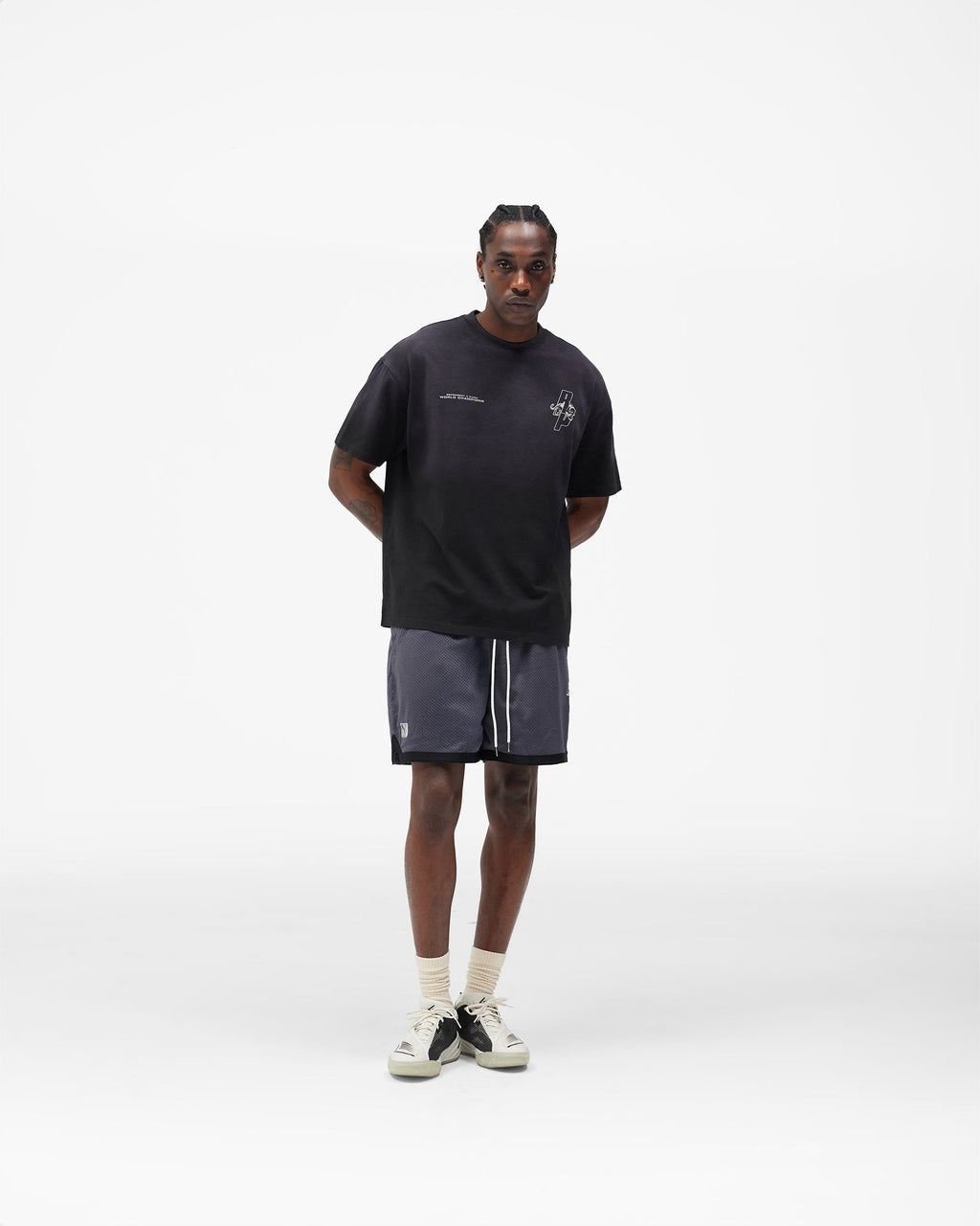 Represent X Puma Shorts - Galactic Grey