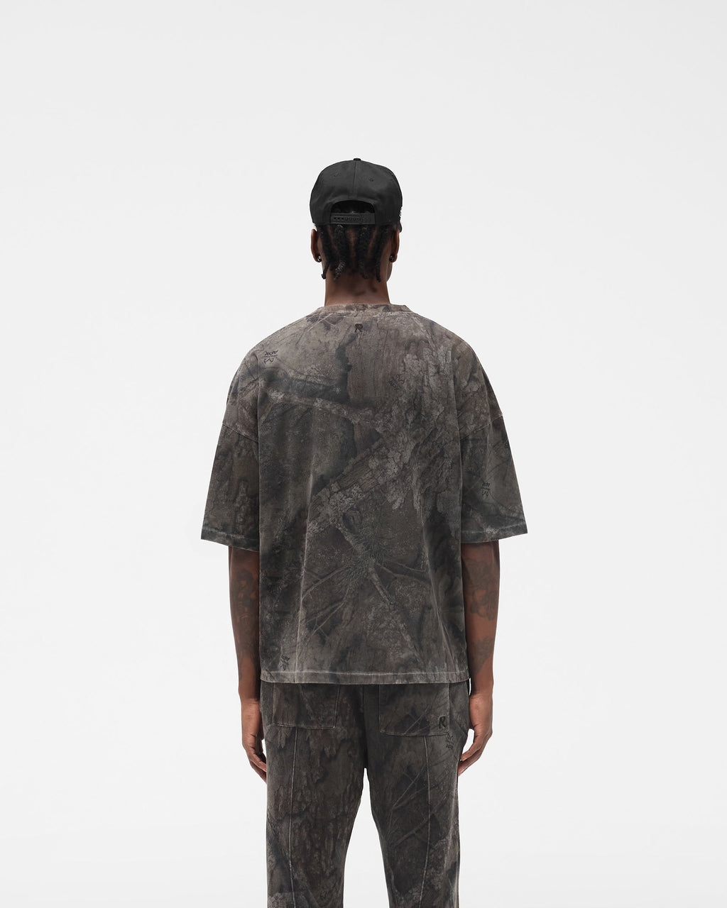 Initial Overdye Realtree® Boxy T-Shirt - Overdyed Black