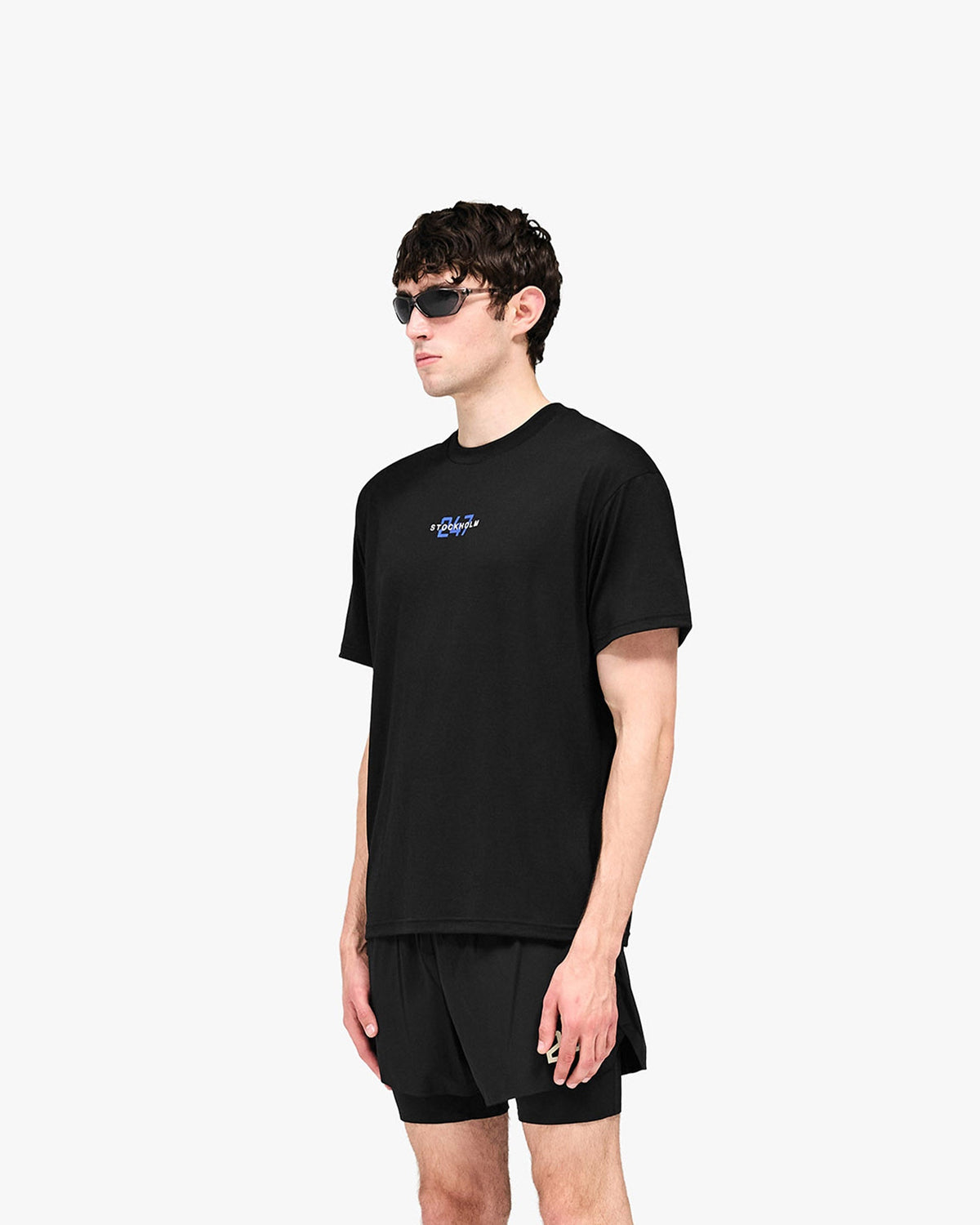 247 Stockholm Oversized T-Shirt - Jet Black