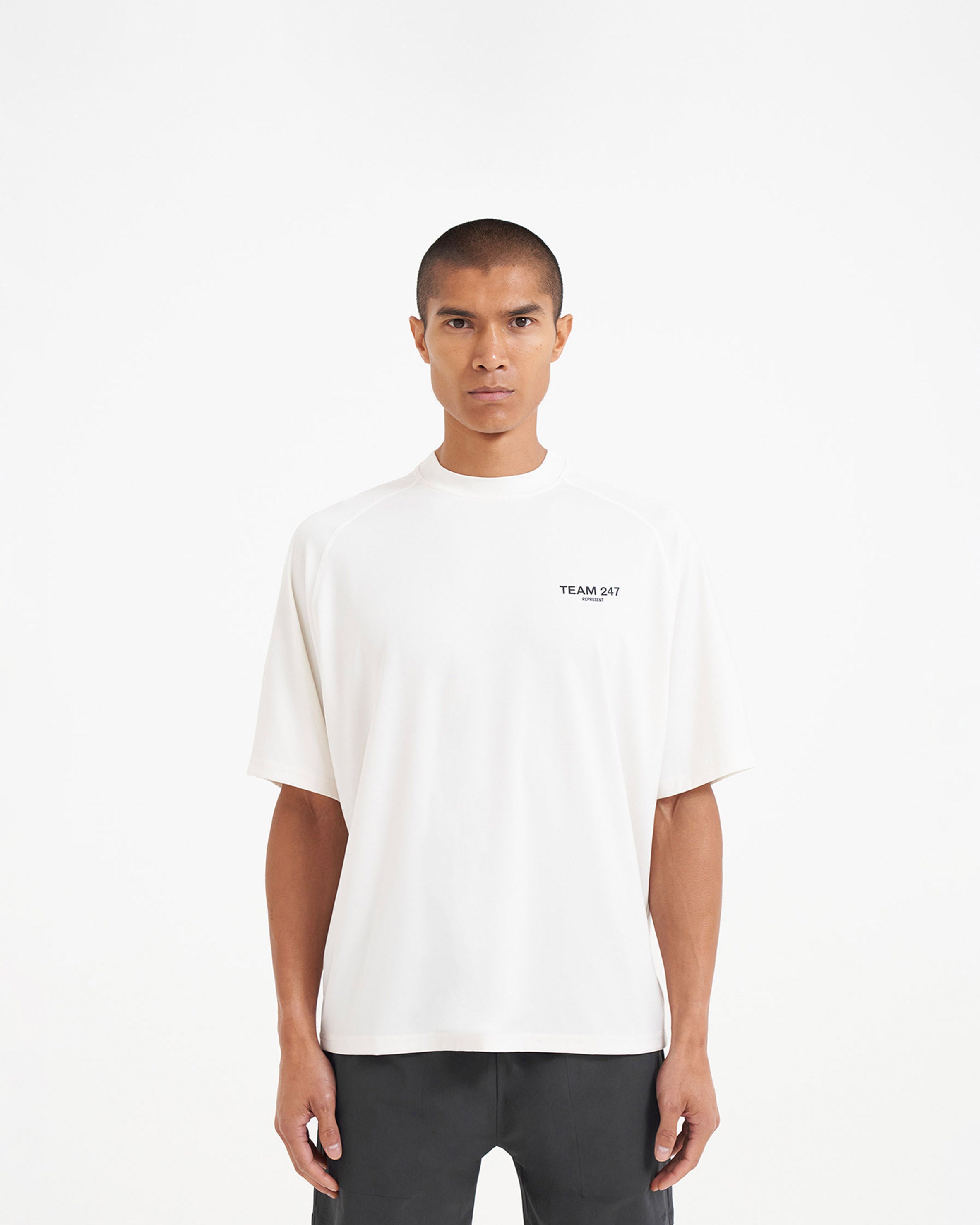 Team 247 Oversized T-Shirt - Flat White