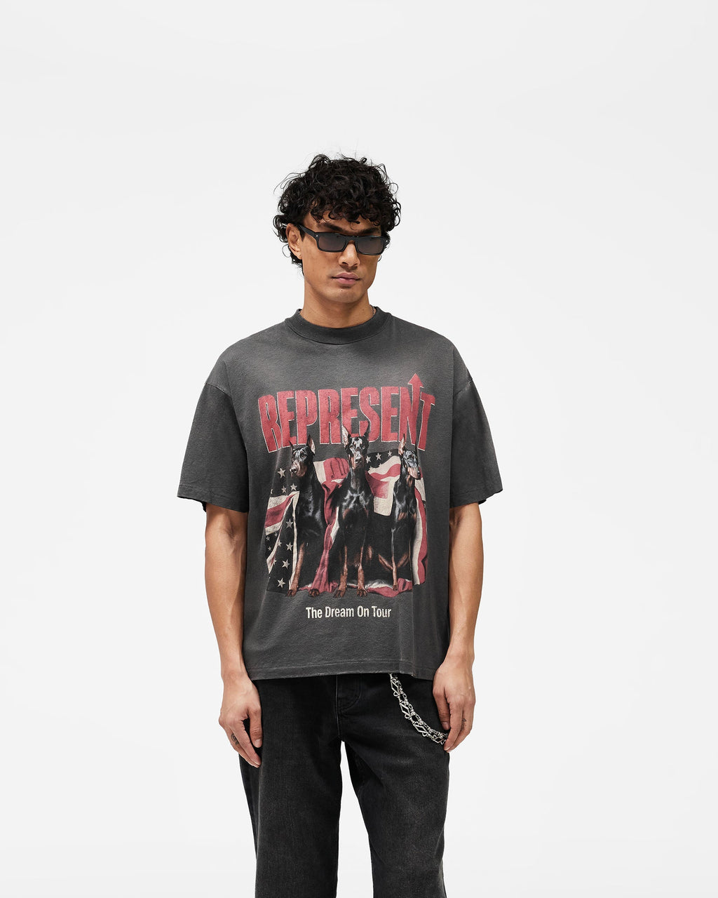 Dream On Tour T-Shirt - Sun Fade Grey