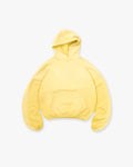 Initial Oversized Hoodie - Canary Yellow