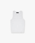 Initial Rib Vest - Ice Grey Marl