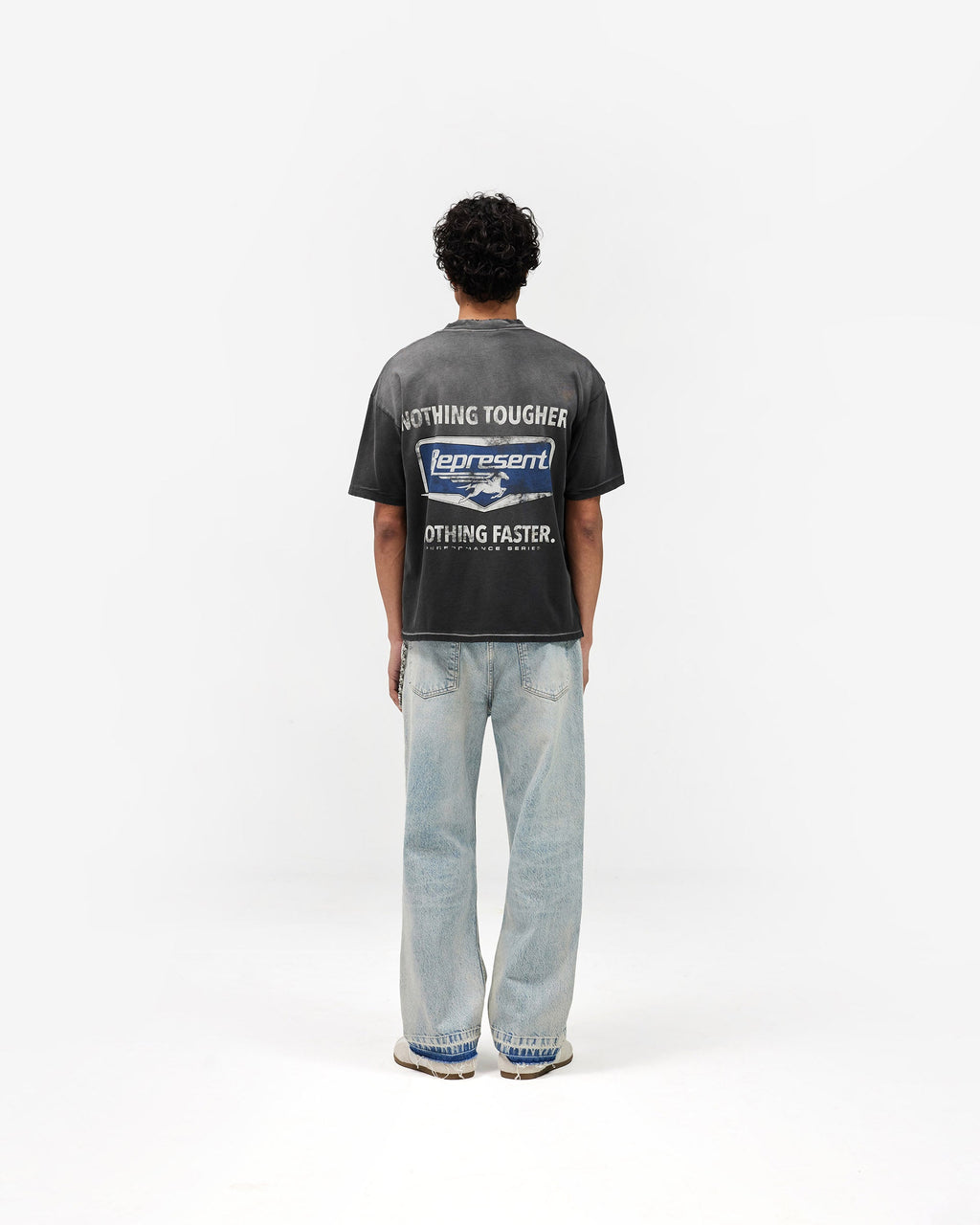 Nothing Faster T-Shirt - Stained Black