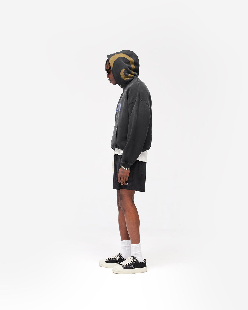 Los Angeles Rams x Represent Hoodie - Stained Black