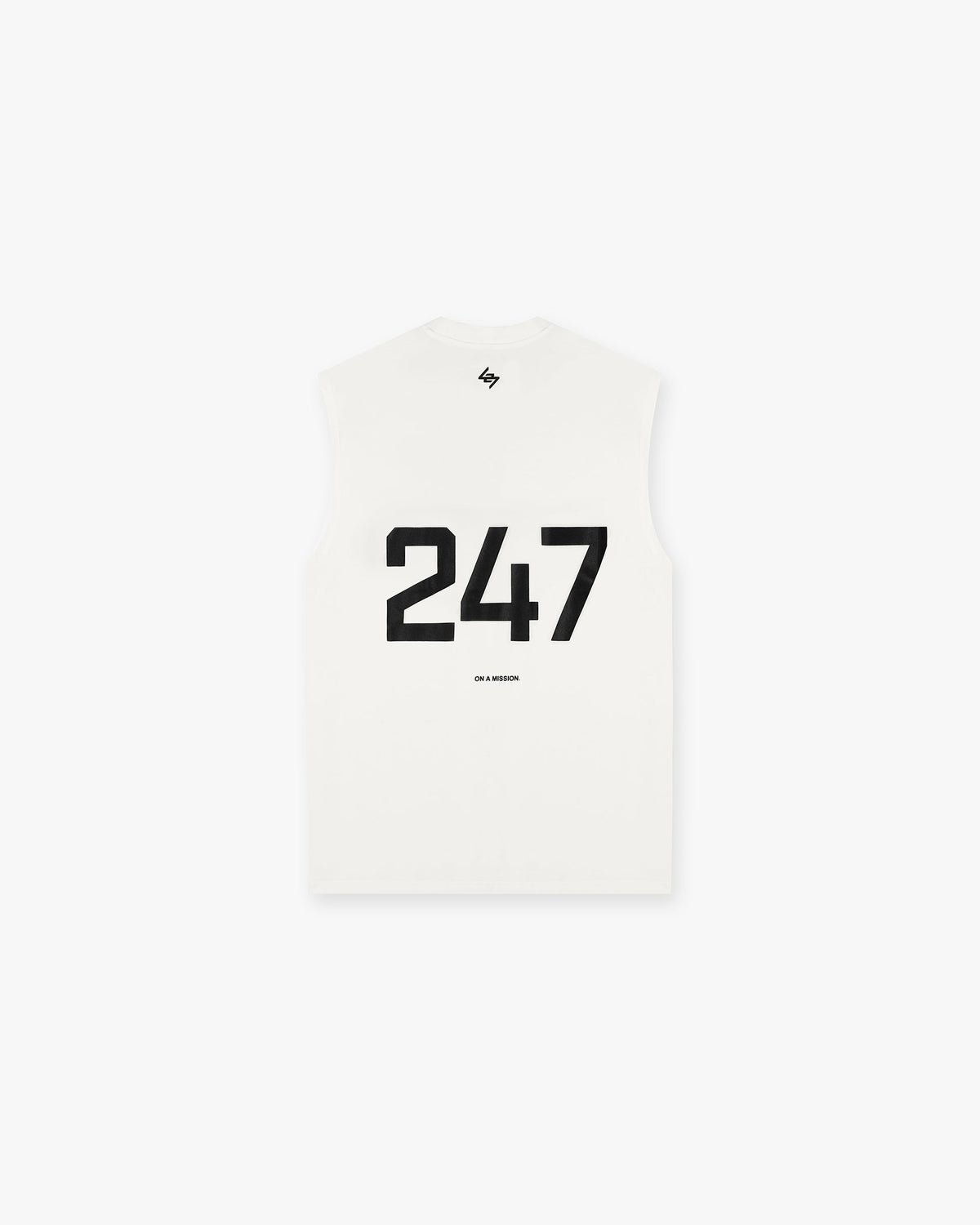 247 Oversized Tank - Flat White