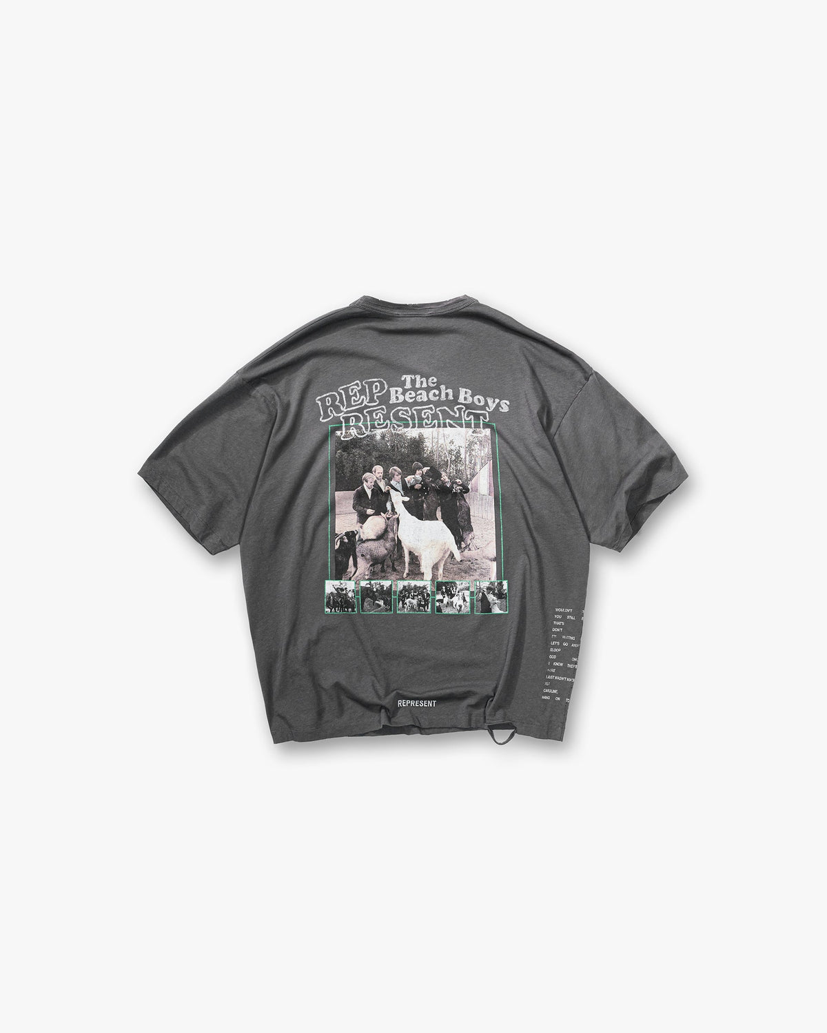 Represent x Beach Boys Pet Sounds T-Shirt - Sunfade Grey