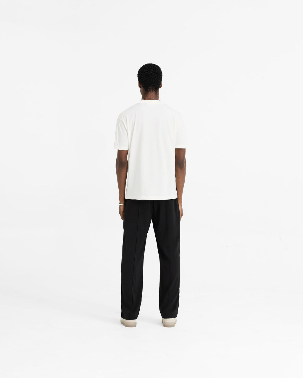 Initial T-Shirt - Flat White