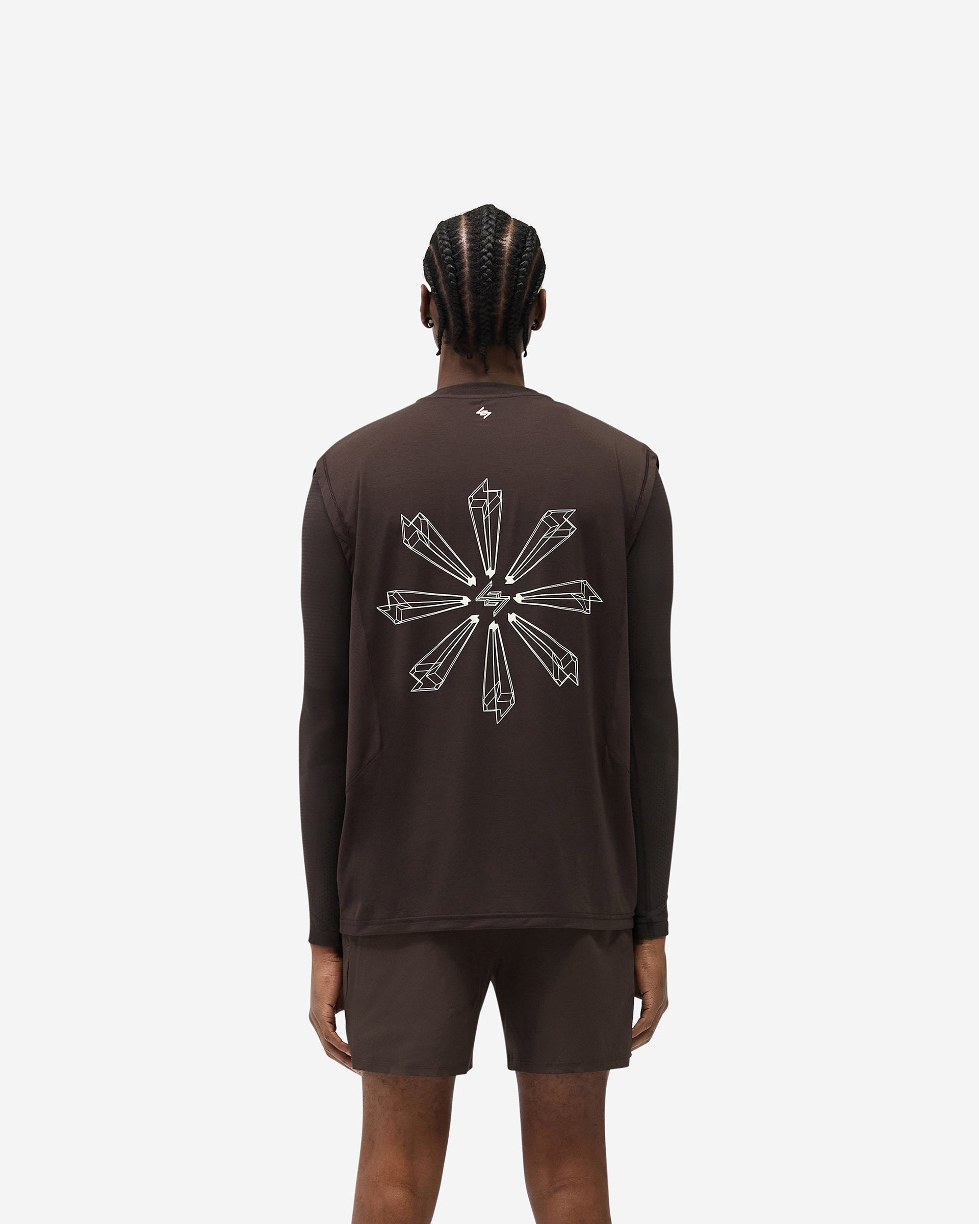 247 Uprising Oversized Tank - Chocolate